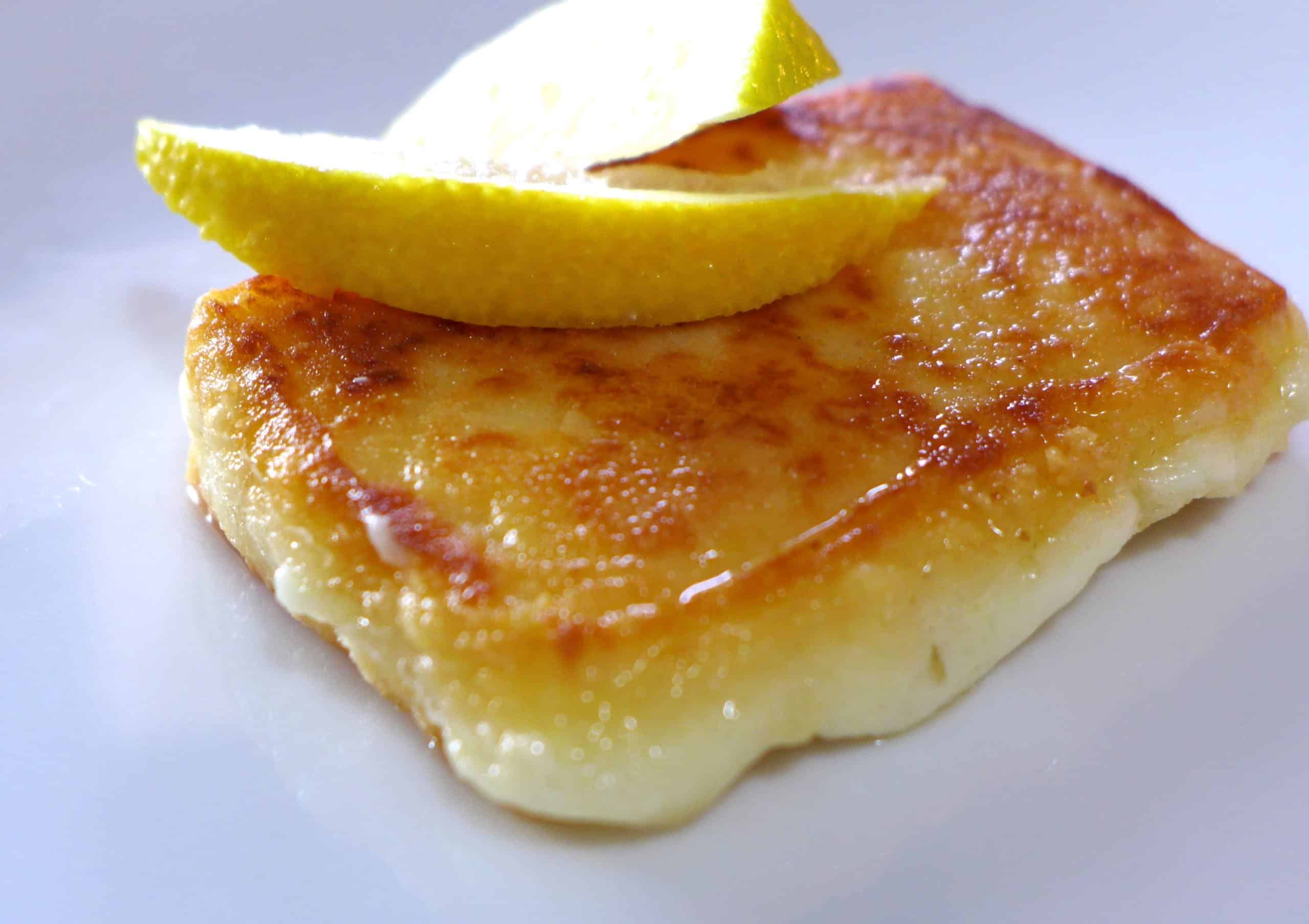 Greek Saganaki recipe (Pan-seared Greek cheese appetizer)