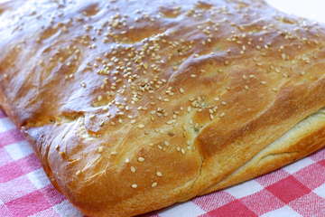 Traditional Lagana Bread recipe (Greek Clean Monday Bread)